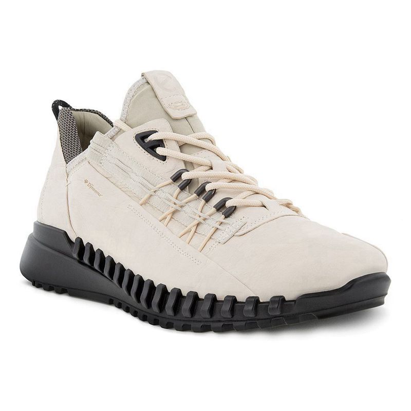 Men Casual Ecco Zipflex M - Sneakers Beige - India YTOLVE913
